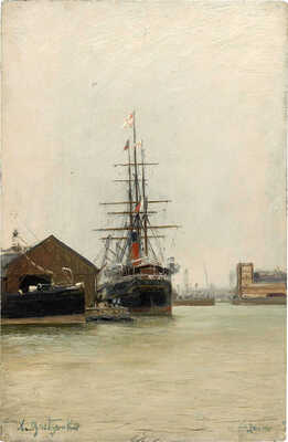 Гриценко Николай Николаевич. В порту Сен-Назер. Бретань